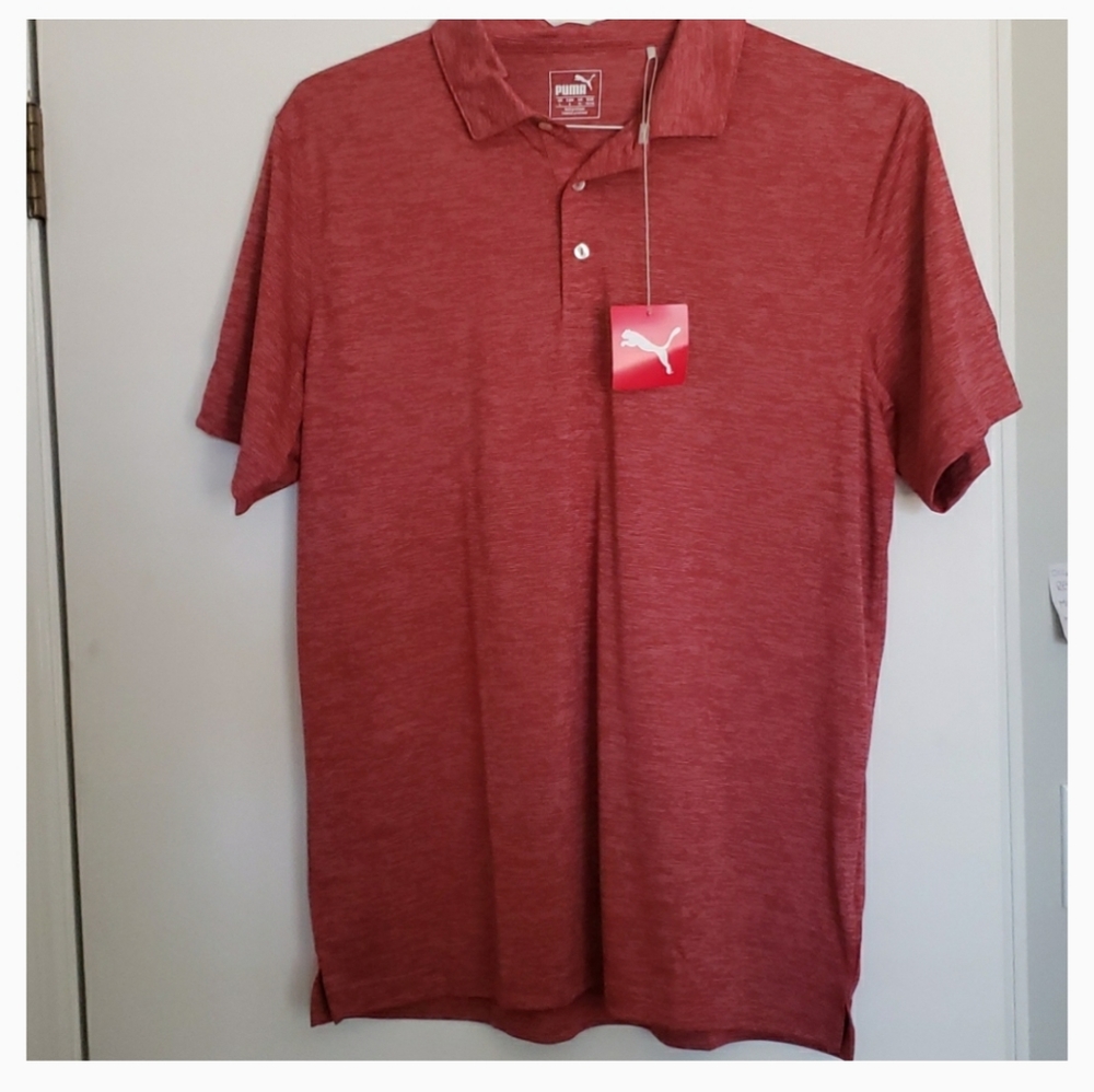 PUMA Men's Polo Performance Shirt (Size L)